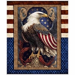 American Spirit 30124 X 36 Inch Eagle Panel Quilting Treasures